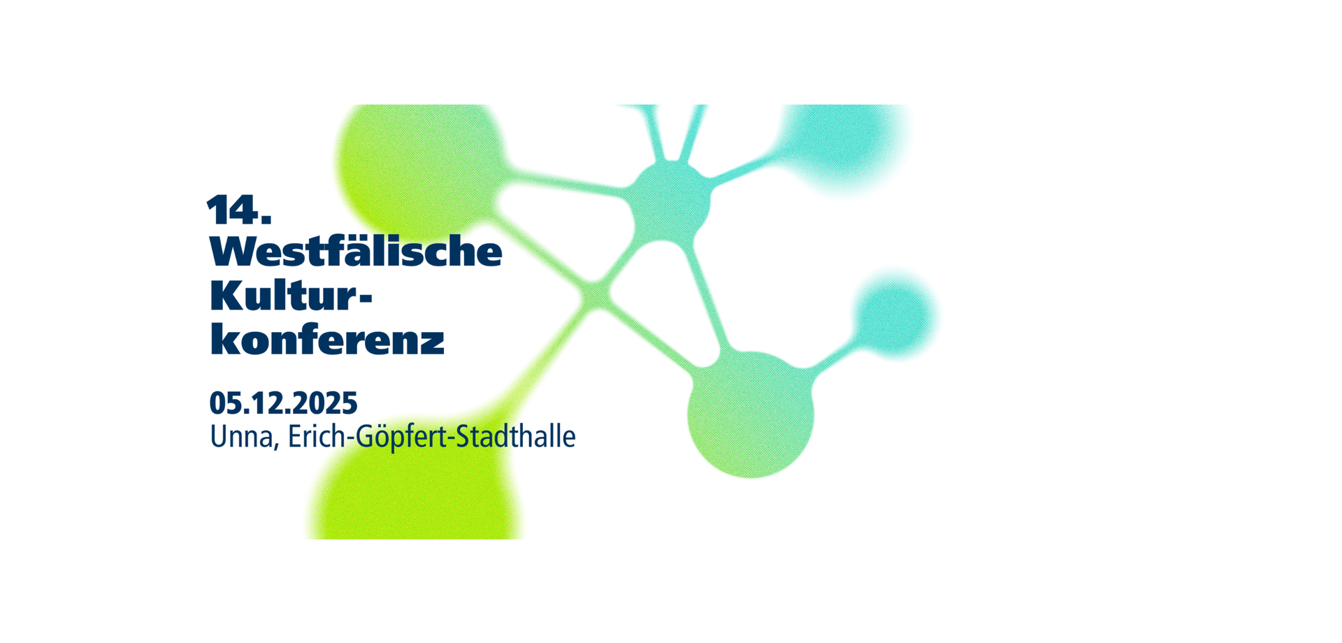 Key Visual Kulturkonferenz mit Titel