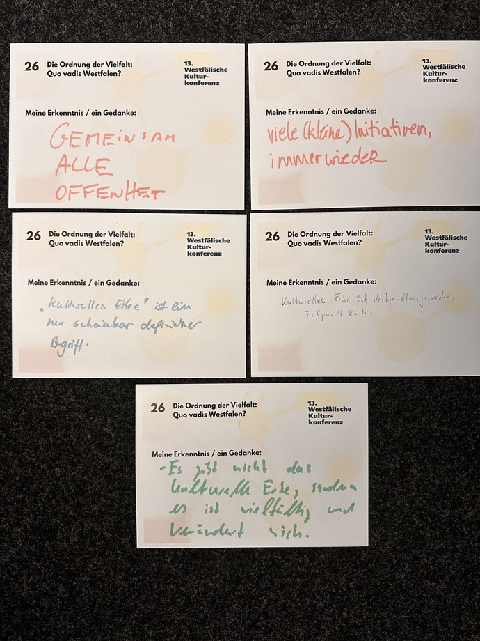 Dokumentation der Table Session 26