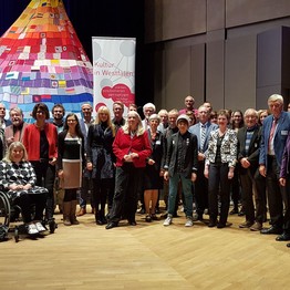 Die Referent:innen, Moderator:innen und Impulsgeber:innen der achten Westfälischen Kulturkonferenz