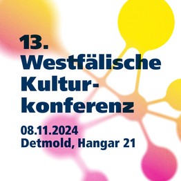 Fünf Personen begrüßen zur 13. Westfälischen Kulturkonferenz