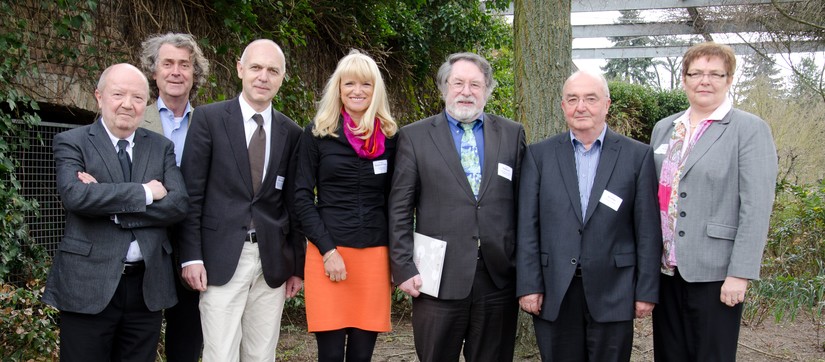 Gruppenbild der VIPs der 3. Westfälischen Kulturkonferenz