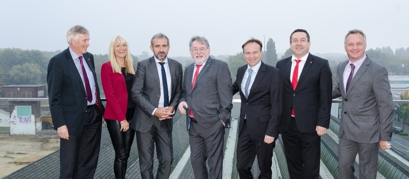 Gruppenbild der VIPs der Konferenz