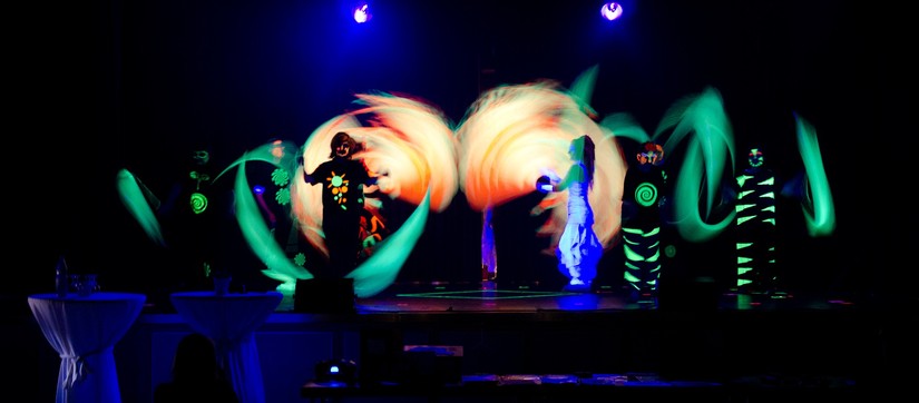 Eine Aufführung von Traumcircus während der 5. Westfälischen Kulturkonferenz