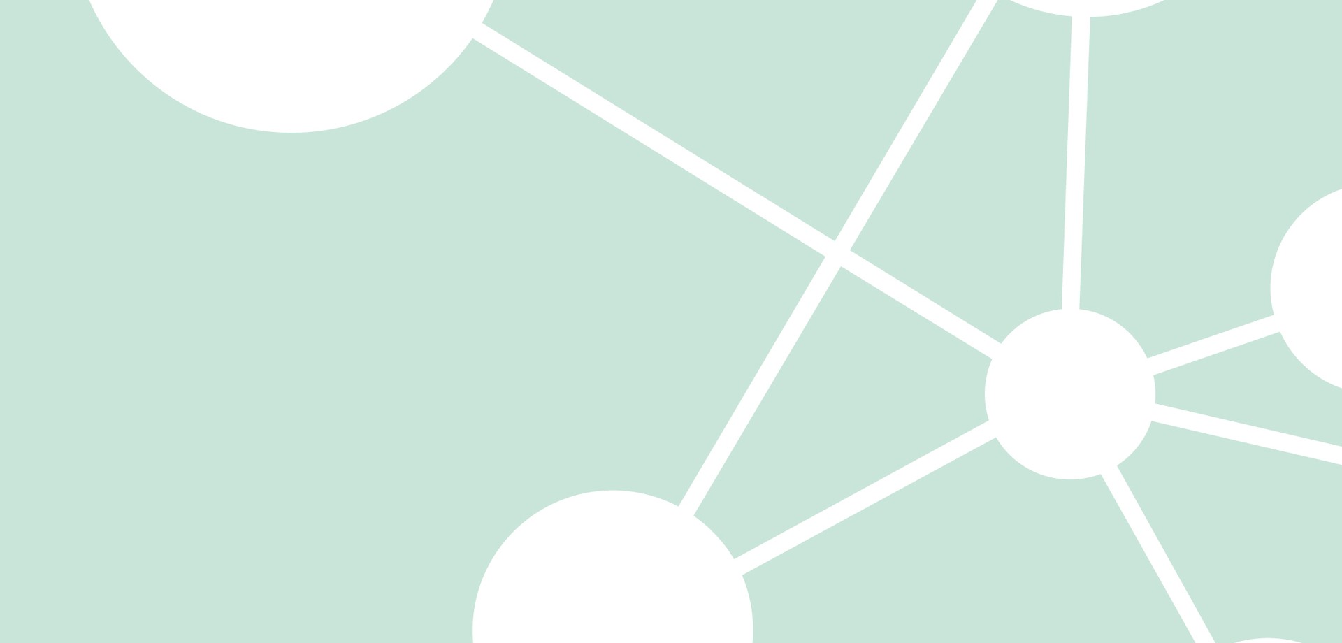 Das Keyvisual der 4. Westfälischen Kulturkonferenz: ein weißes Atomium auf einem blassgrünem Feld.